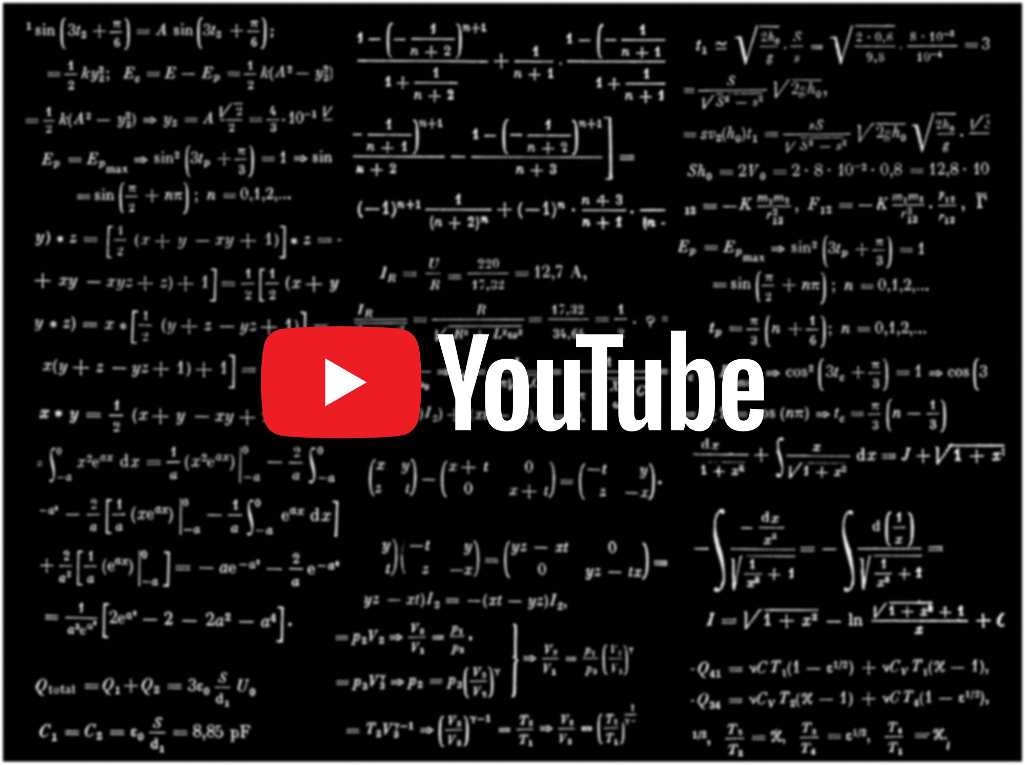 Fånga din nyfikenhet med matematik på vår YouTube-kanal!